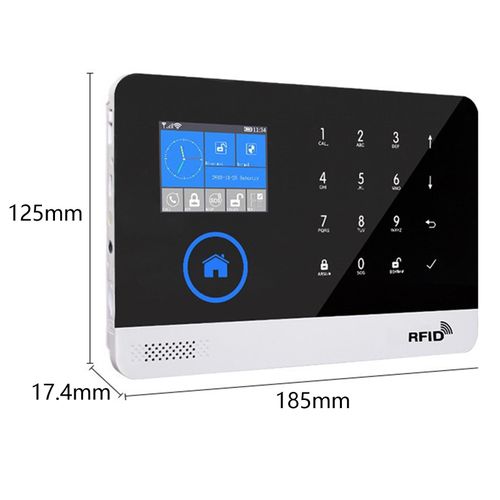 Home Burglar Alarm System US Adapter Versatile Modes  A