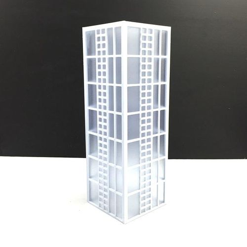 Scale 1:300 Miniature Building House Model Diy Sand Table Scene Layout Materials Kid Toys