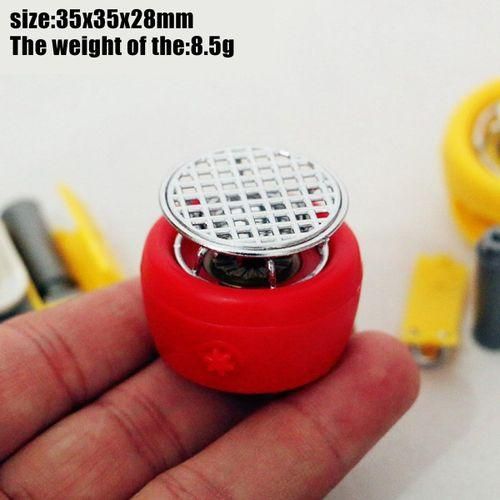 112 MIniature Outdoor Barbecue Stove, Yellow, Round