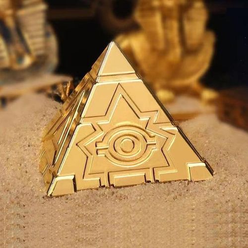 Metal Egyptian Pyramid Fidget Spinner Cool Gadgets Toy For Desk Stress Relief For Adults Autism ADHD Anxiety