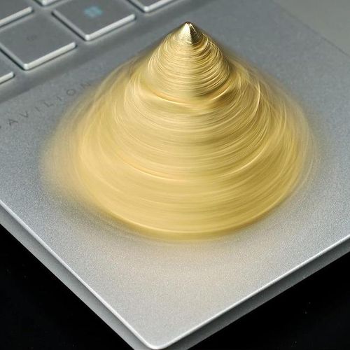 Metal Egyptian Pyramid Fidget Spinner Cool Gadgets Toy For Desk Stress Relief For Adults Autism ADHD Anxiety