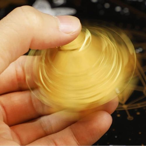 Metal Egyptian Pyramid Fidget Spinner Cool Gadgets Toy For Desk Stress Relief For Adults Autism ADHD Anxiety