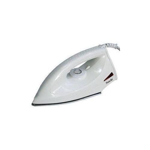 Saachi Flat Dry Iron - White