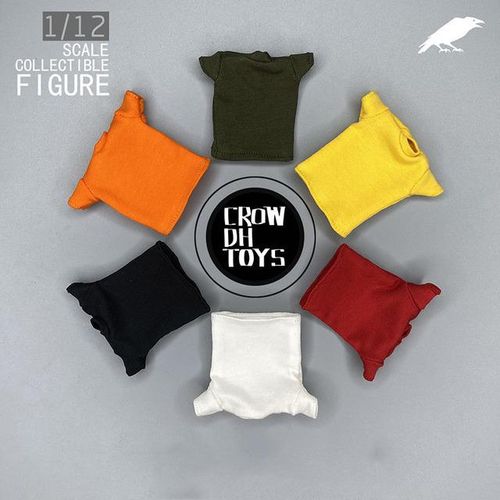 1/12 Men Zip Jacket Pants Print Shirt Fashion Street Trend Doll Cargo Pants Accessory Model For 6'' Action Figure Body
