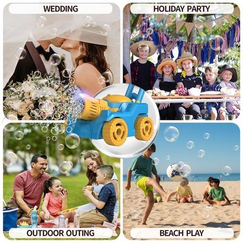 Automatic Lawn Mower Bubble Machine Weeder Shape Blower Baby Activity Walker for Outdoor Toys For Kid Childrens Day Boys