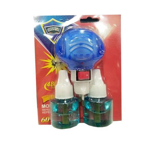 Shenke 2 IN 1 Mosquito Killer With 2 Liquid Bottles - Blue