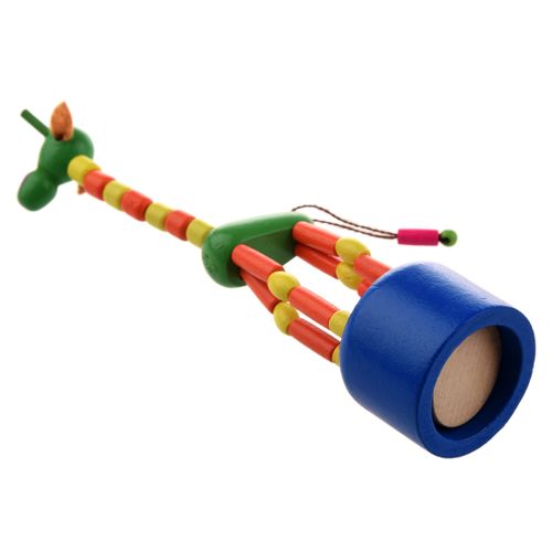 Kid Toy Baby Dancing Rocking Colorful Giraffe Wooden