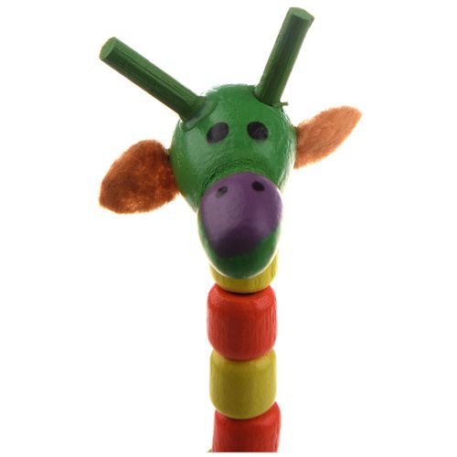Kid Toy Baby Dancing Rocking Colorful Giraffe Wooden