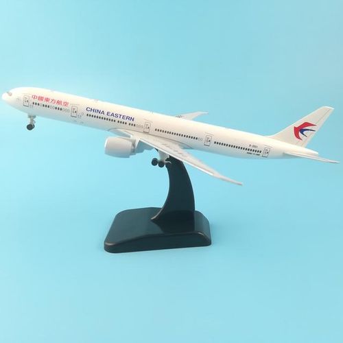 Eastern Airlines Boeing 777 20cm Alloy Metal Model Airplane Air W Stand Aircraft pulley landing gear Craft gifts Toys