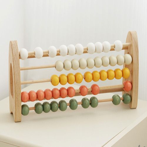 Educational Abacus For Kids 5 Row Convenient With Colorful