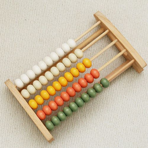 Educational Abacus For Kids 5 Row Convenient With Colorful