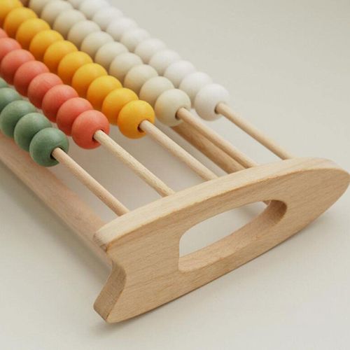 Educational Abacus For Kids 5 Row Convenient With Colorful