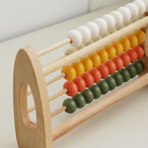 Educational Abacus For Kids 5 Row Convenient With Colorful