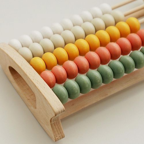 Educational Abacus For Kids 5 Row Convenient With Colorful