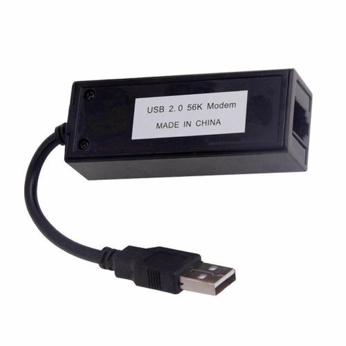 USB 56K Fax External Modem V.92 V.90 Dial Up Voice Data for Window XP WIN7,Default NO5238