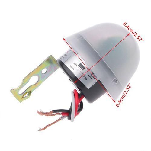 Automatic Auto on Off Photocell Street Light Switch DC AC 220V 5060Hz 10A Photo Control Photo Switch Sensor Switch 2Pcs