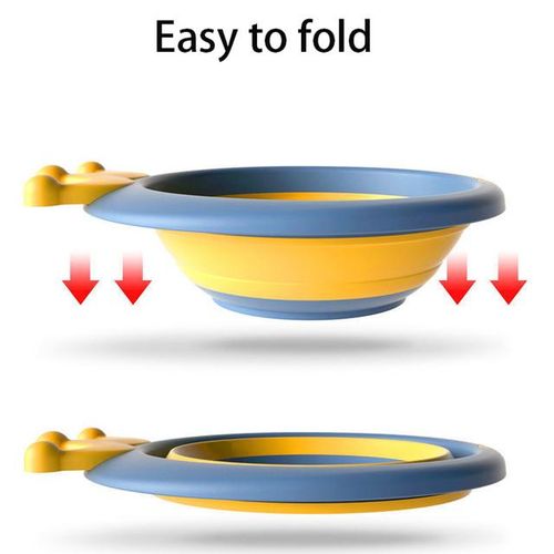 Portable Foldable Baby Bath Tub Cartoon Infant Washbasin Bucket Collapsible Tourism Camping Folding Basin Wash Footbath Basin