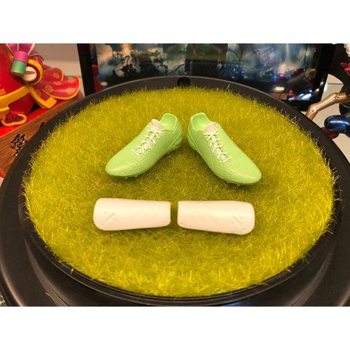 In Multi Styles 1/6 Football Player Mini Delicate Sport Shoes Handsome Soccer Sneakers Model Toys Fit 12