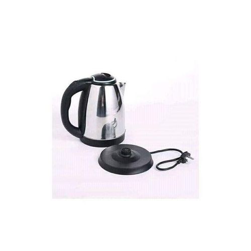 Flat Iron & 2L Electric Kettle Percolator Plus A Free TV Guard - Silver, Black