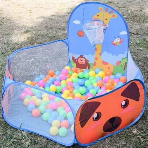Baby Playpen Portable Indoor Outdoor Tent Children Foldable Playpens Game For Kids Cartoon Throwing Basketball Pool