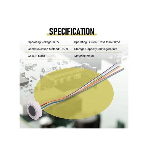 Capacitive Fingerprint Scanner/Sensor for Arduino