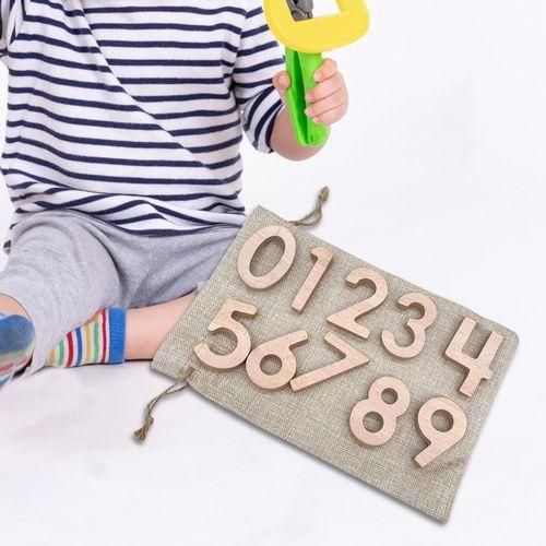 10 Pieces Building Blocks Counting For  Kids Number