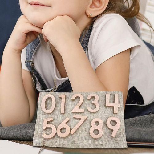 10 Pieces Building Blocks Counting For  Kids Number