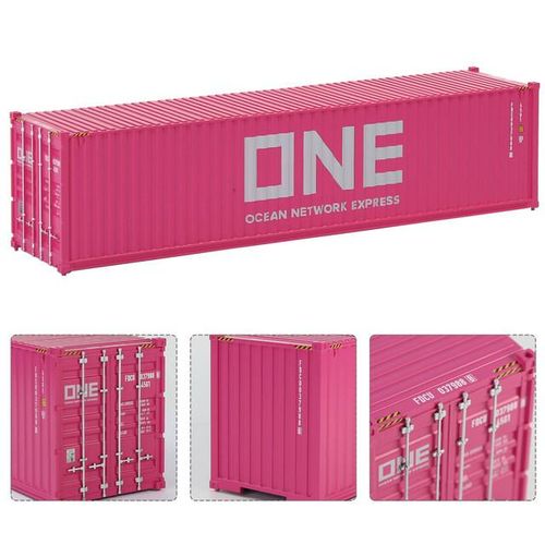 Evemodel 1pc O Scale 40' Shipping Container Model Trains 1:48 40ft Container Cargo Box C4340