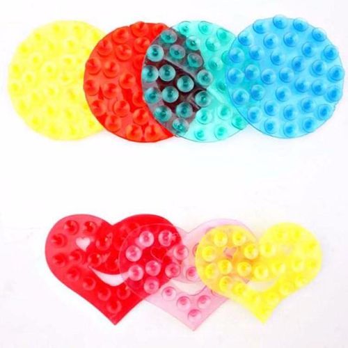 10pcs/lot New Lovely Strong Double Side Vacuum Plastic Cute Bathroom Items Suction Stand Holder Bath Toys