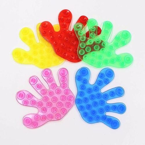 10pcs/lot New Lovely Strong Double Side Vacuum Plastic Cute Bathroom Items Suction Stand Holder Bath Toys