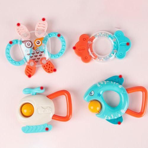 8Pcs Baby Rattles Teether And Shakers For 3 6 9 12 Months Shower Gifts