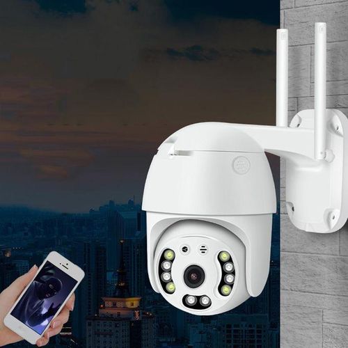 CP08-10 1080P Home WiFi P2P PTZ IP Outdoor Speed Dome Pan Tilt Camera