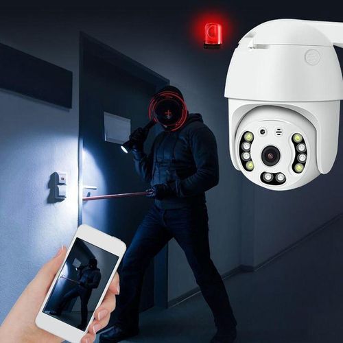 CP08-10 1080P Home WiFi P2P PTZ IP Outdoor Speed Dome Pan Tilt Camera