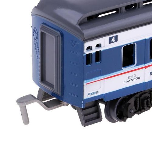 Simulation Train Model Carriages Children Toy Power Track Freight Wagons