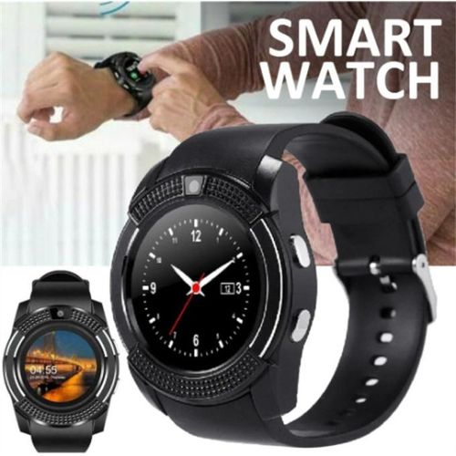 New V8 Smart Watch Support TF SIM Card Call Camera Sports Bracelet Bluetooth Compatible Smart Watch