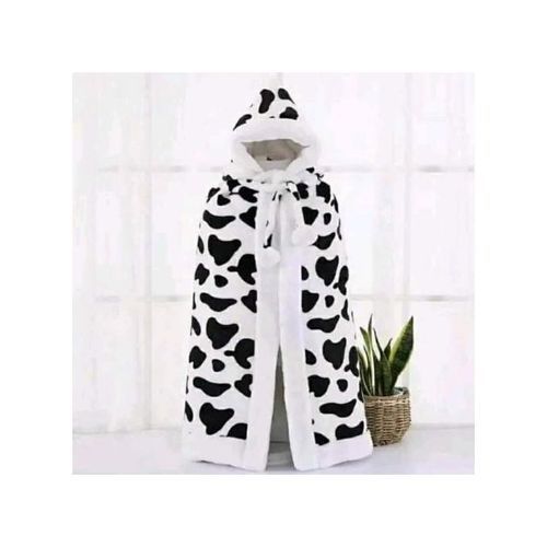 Kofia Baby Shawl Receiver Blanket + Full Suit  - White Animal Print