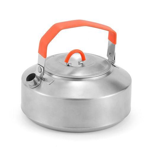 Outdoor Stainless Steel Kettle AntiScalding SilicaGel