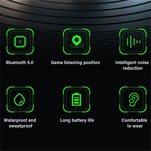 G11 Touch Control Wireless Earbuds Bluetooth Gaming Headset