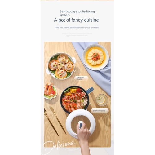 Home dormitory integrated small electric cooker multifunctional electric cooker