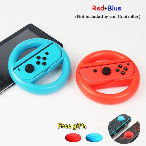 2pcs Nintend Switch/OLED Accessories Steer Wheels Handle Grips Holder Left Right Joy-Con Bracket For Nintendo Switch Controller