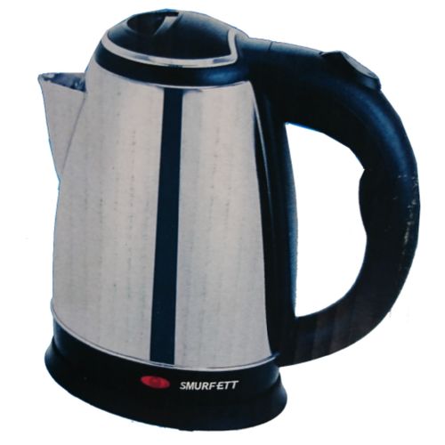 Smurfett Stainess Steel Electric Kettle-  Silver