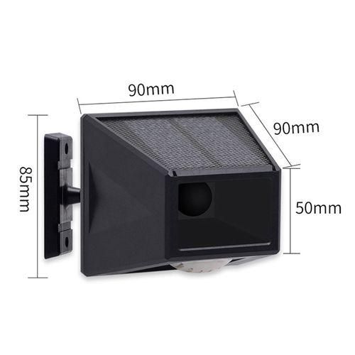 Motion Sensor Solar Alarm Light 129dB Loud  LED Strobe