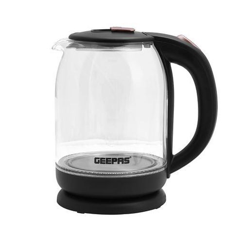 Geepas Electric Glass Kettle 1.8Liter GK9901 Silver Color