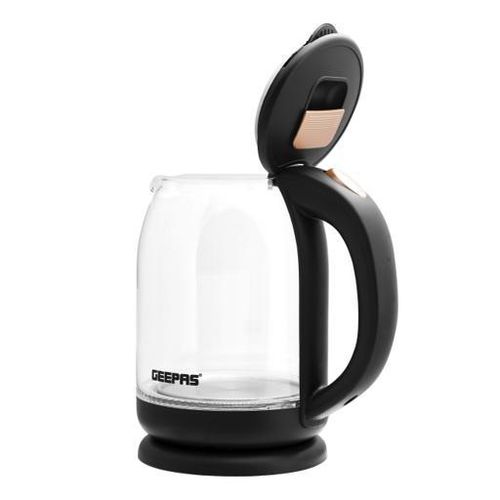 Geepas Electric Glass Kettle 1.8Liter GK9901 Silver Color