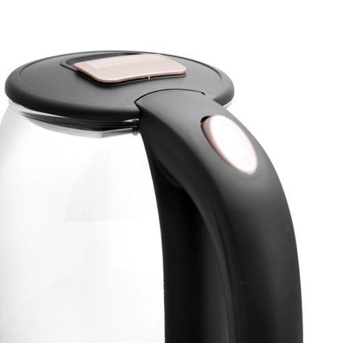 Geepas Electric Glass Kettle 1.8Liter GK9901 Silver Color