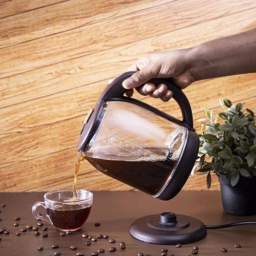 Geepas Electric Glass Kettle 1.8Liter GK9901 Silver Color