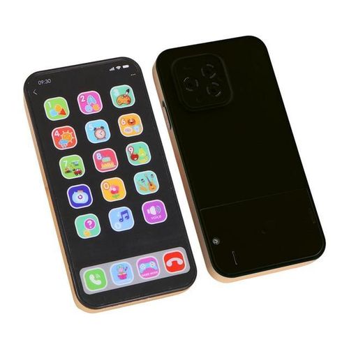 3-6 Years Toy Phone Babies Phone Toys with Music Educational Cell Phone Toys Toddlers Up Play Phone Babies