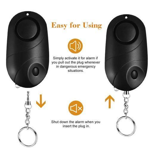 Personal Alarm 120130dB Safe Sound Emergency SelfDefense