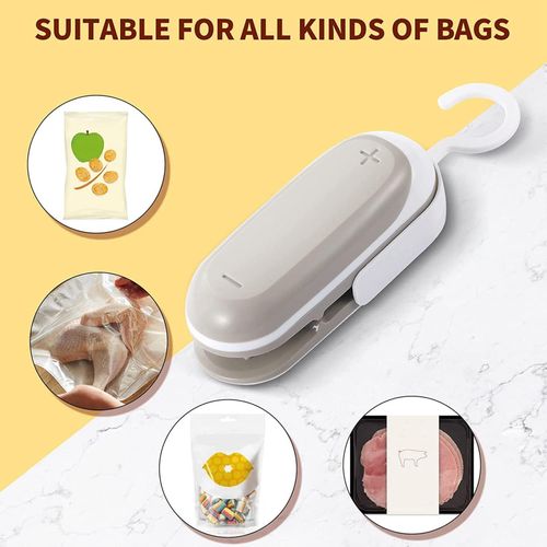 3 Packs Mini Bag SealergoodChip Bag Sealer with good Heat Sea
