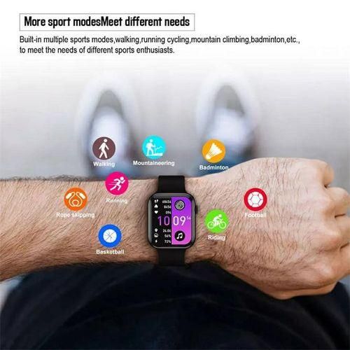 Ladies White Dual Strap Smart Watch T55 Bluetooth Sports Watch